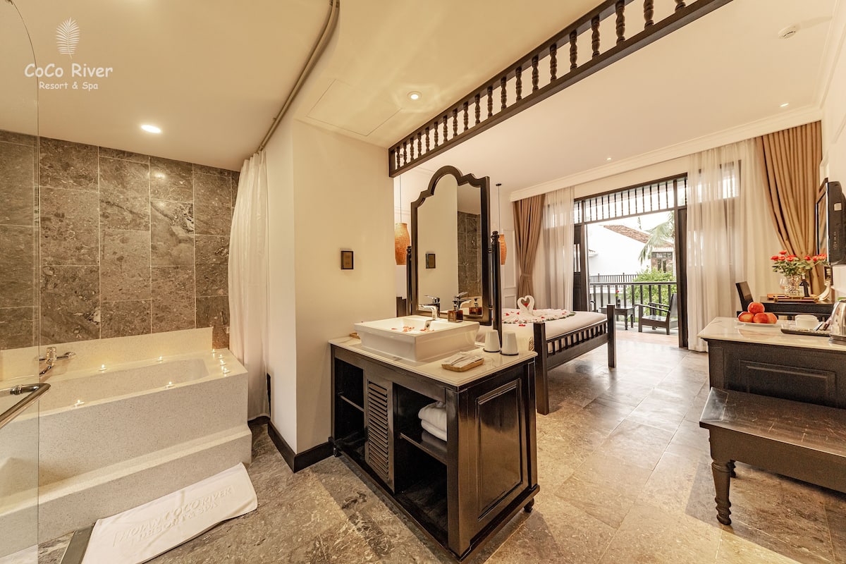 Ropa de cama de alta calidad y minibar