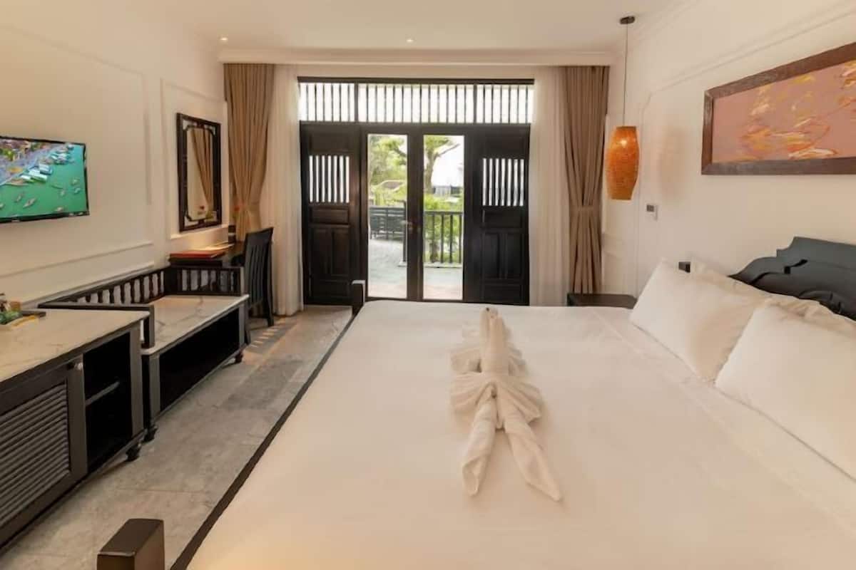 Ropa de cama de alta calidad y minibar