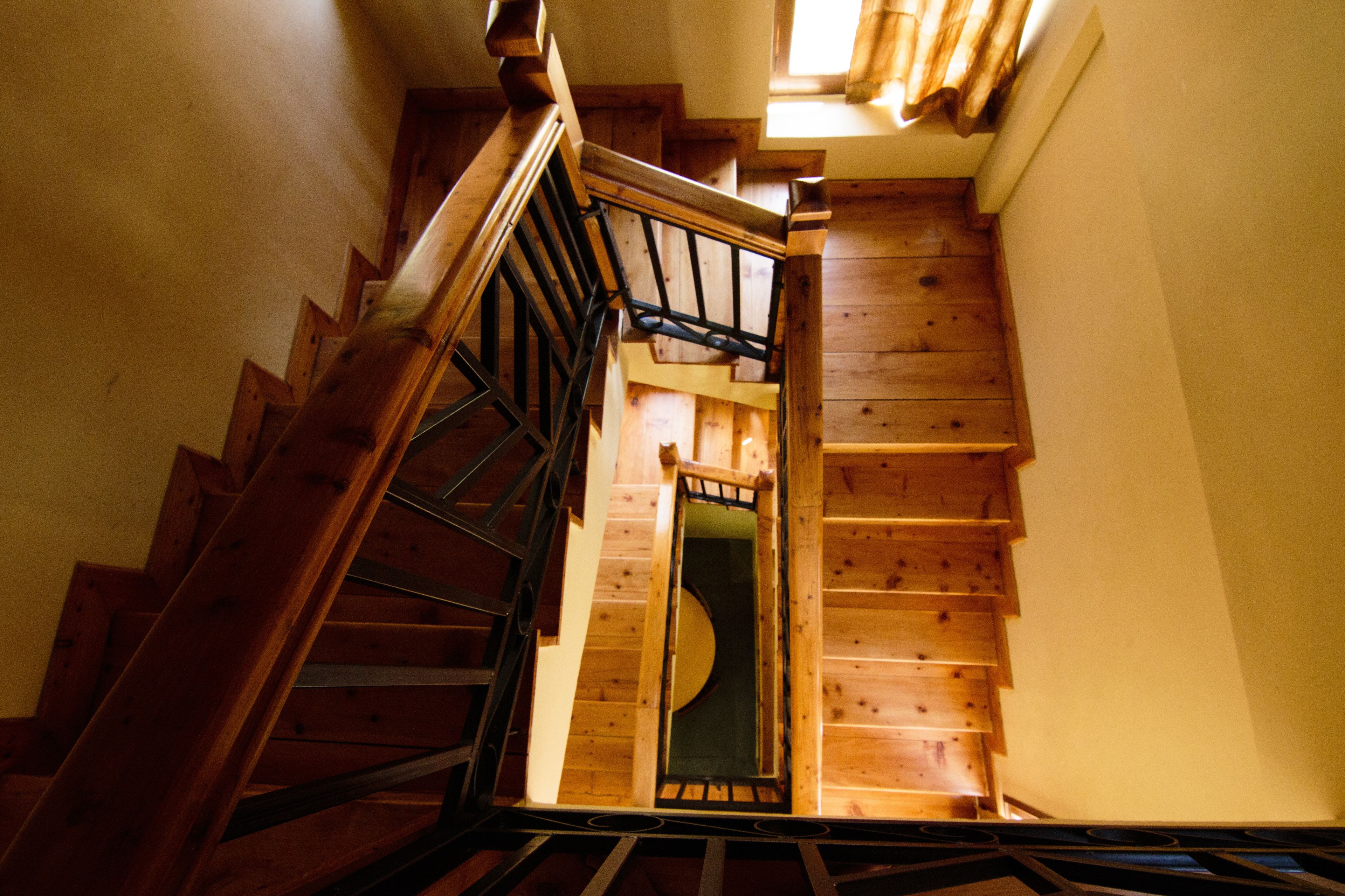 family cottage, 2 bedrooms, kitchenette, garden view | staircase