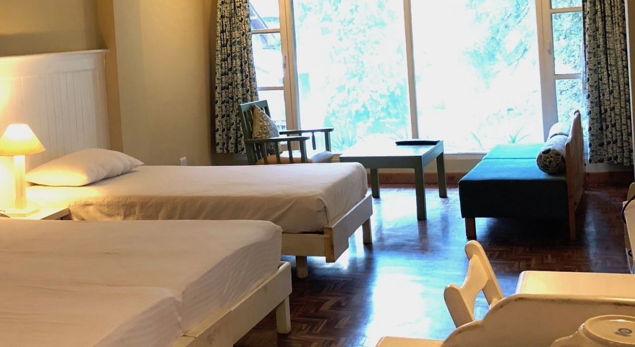 luxury triple room, 1 bedroom, non smoking, garden view | premium bedding, in-room safe, individually decorated