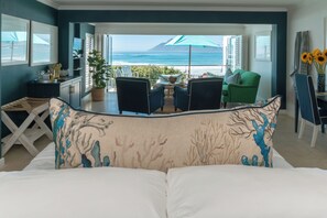 Phòng Suite Cao cấp, 1 giường cỡ king | 1 phòng ngủ, bộ đồ giường cao cấp, chăn bông 