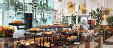 Daily buffet breakfast (EUR 26 per person)