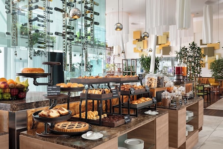 Daily buffet breakfast (EUR 26 per person)