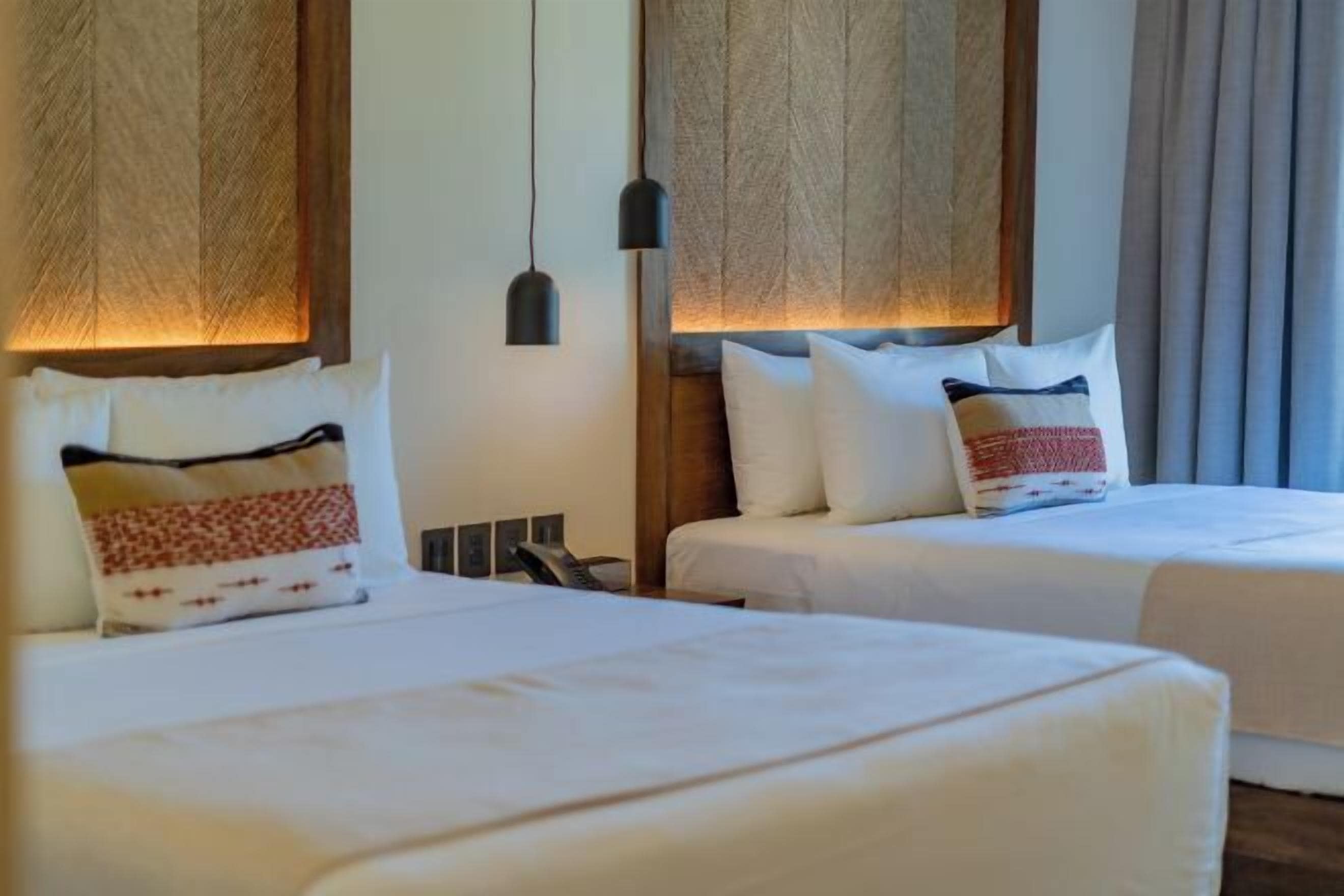 Egyptian cotton sheets, premium bedding, Tempur-Pedic beds, in-room safe