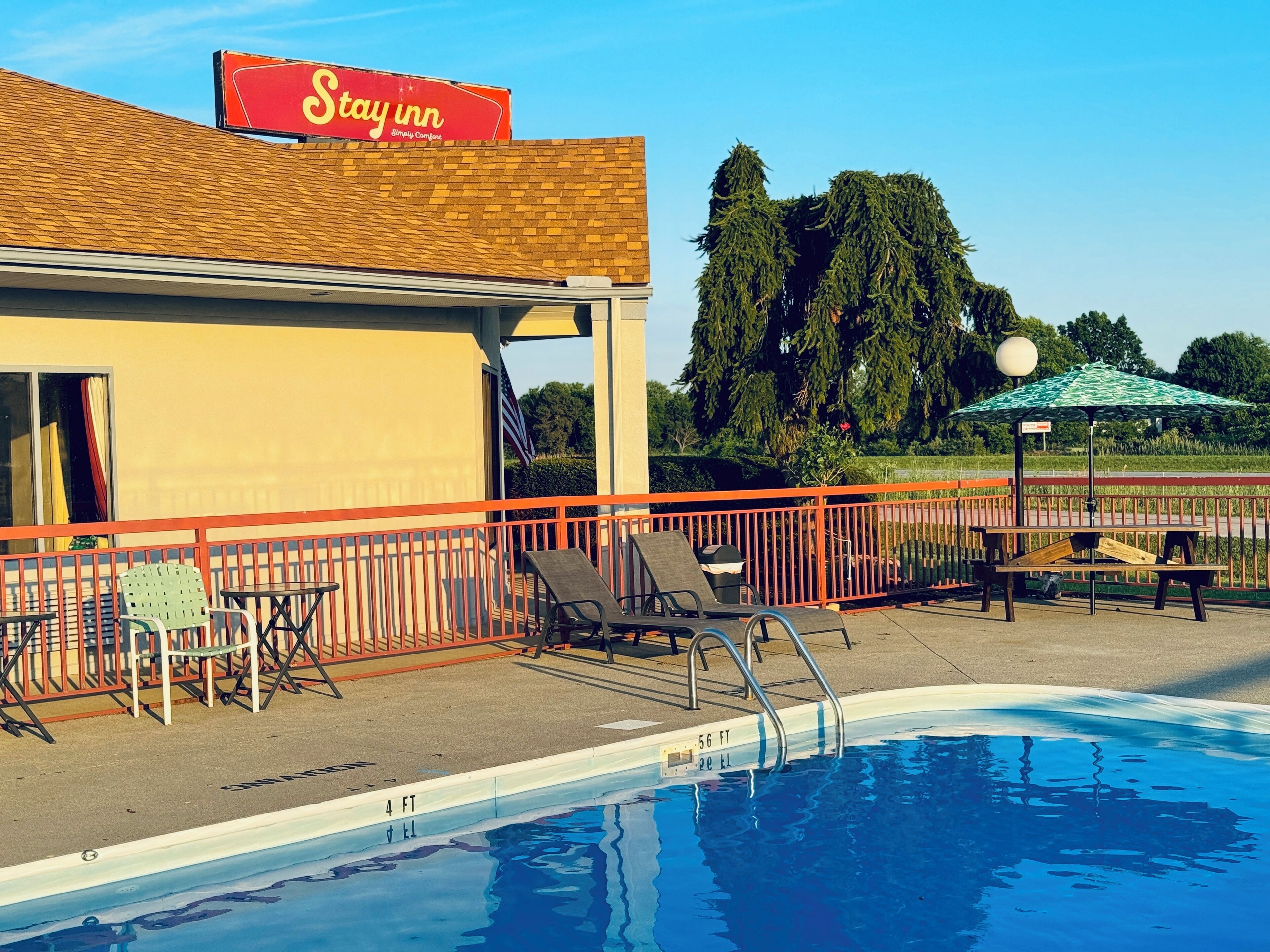 Alberca al aire libre por temporada 