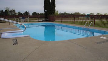 Seasonal outdoor pool