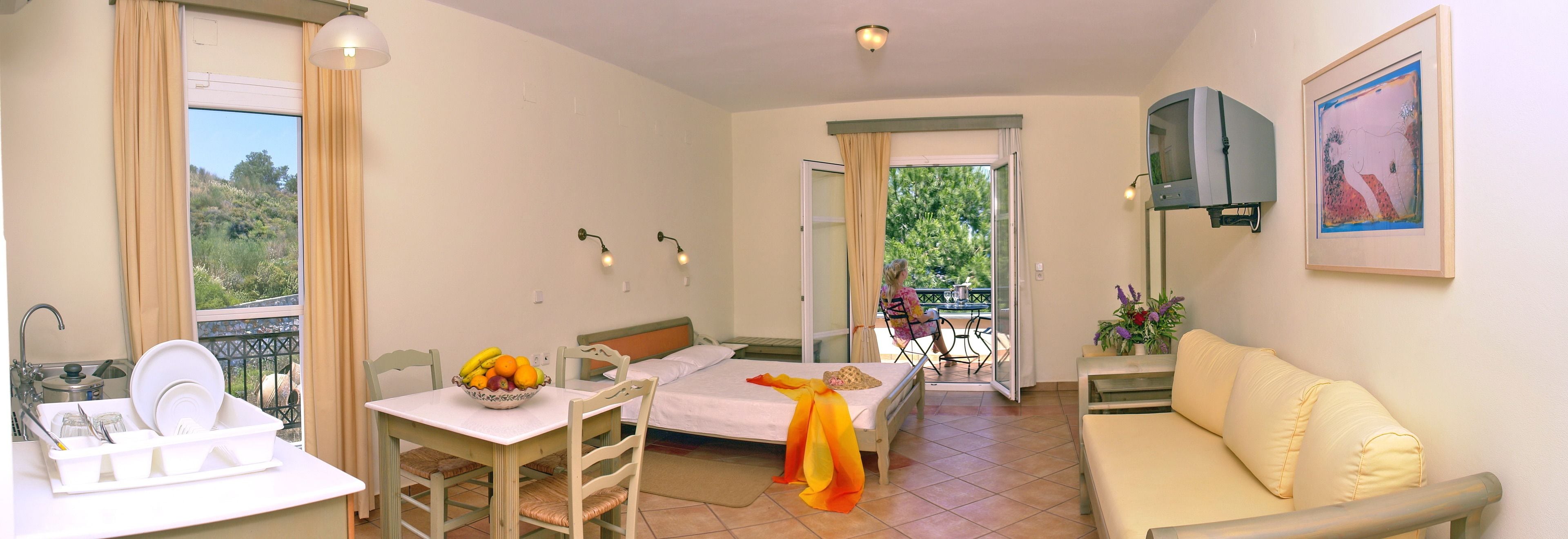 Studio | Kedap suara, Wi-Fi gratis, dan seprai linen