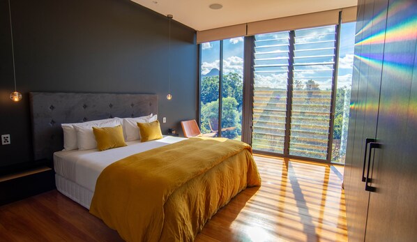 Luxury-Ferienhaus, 1 Schlafzimmer, Bergblick