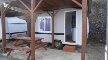 Stacaravan | Terras