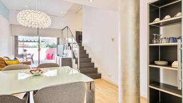 Family House | Living area | 32-inch plasma TV with satellite channels, TV