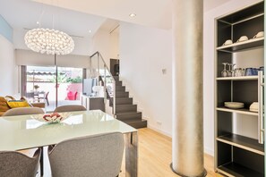 Family House | Living area | 32-inch plasma TV with satellite channels, TV