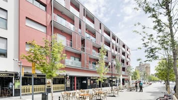 Voorkant van accommodatie