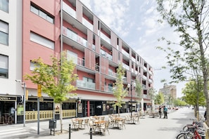 Façana frontal de l'allotjament