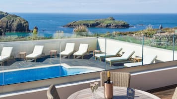 Behandelingskamers voor koppels, een sauna, een bubbelbad, een stoombad