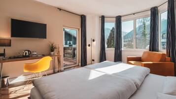 1 habitación y ropa de cama de alta calidad