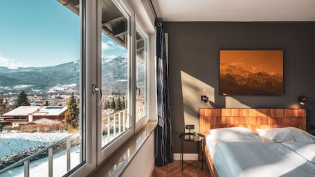 1 habitación y ropa de cama de alta calidad