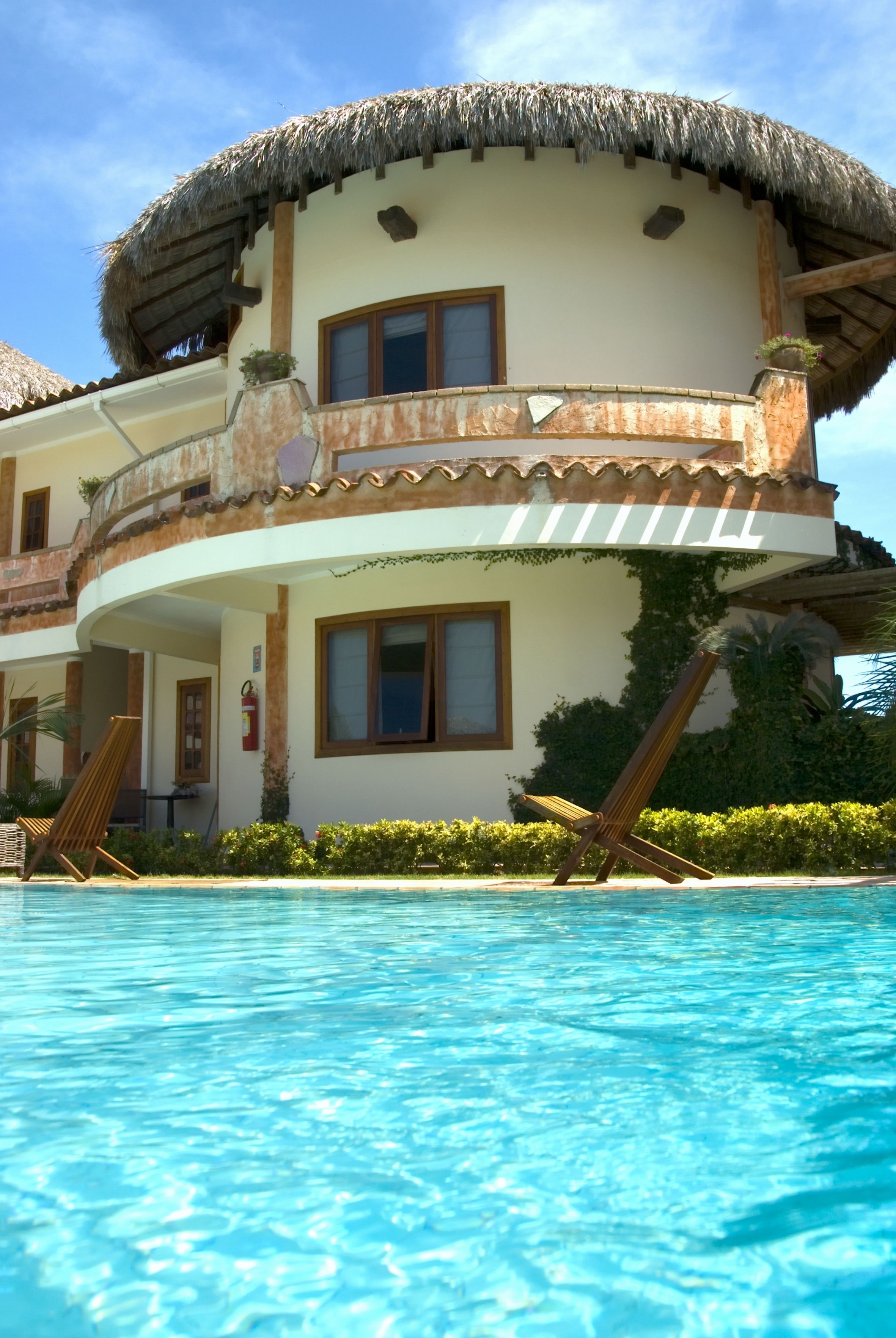 Outdoor pool, open 8:00 AM to 9:00 PM, sun loungers