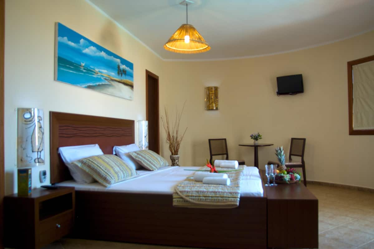 Minibar, desk, iron/ironing board, free WiFi