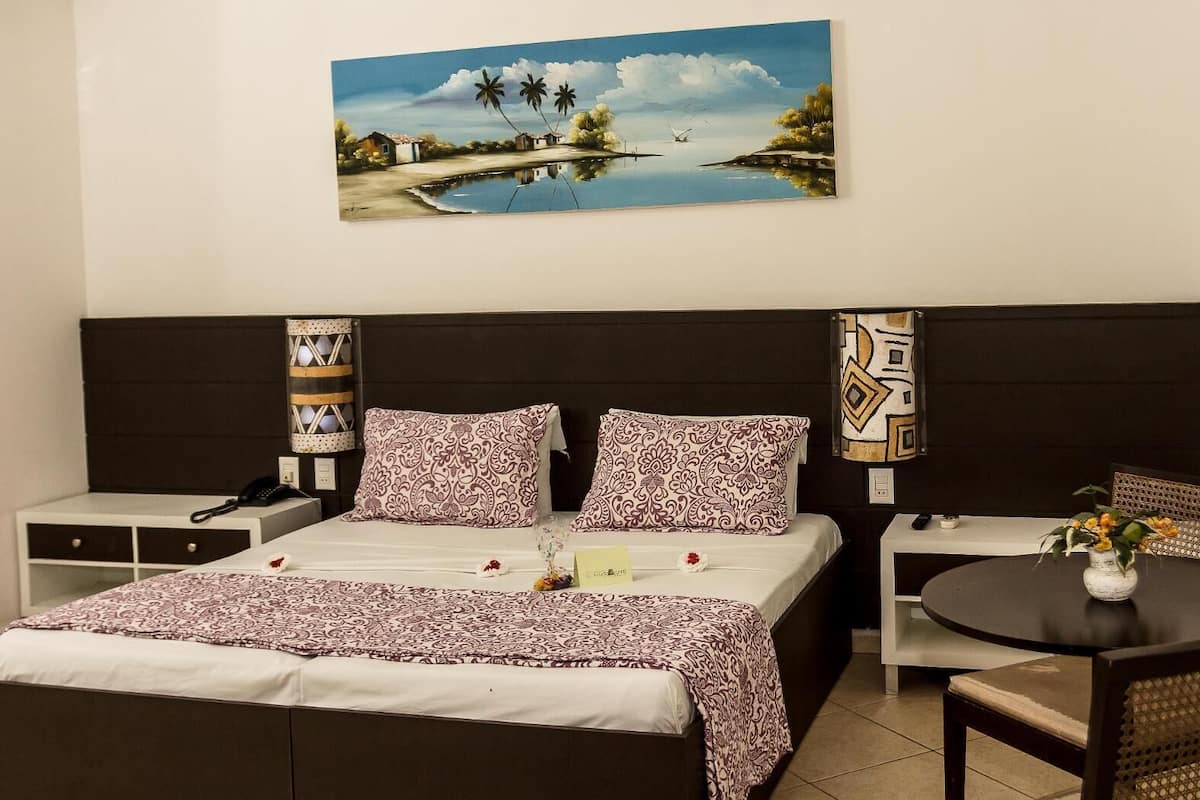 Minibar, desk, iron/ironing board, free WiFi
