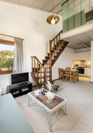 Hillside Junior Residence | Living area - Trikorfo Beach (Polygyros)