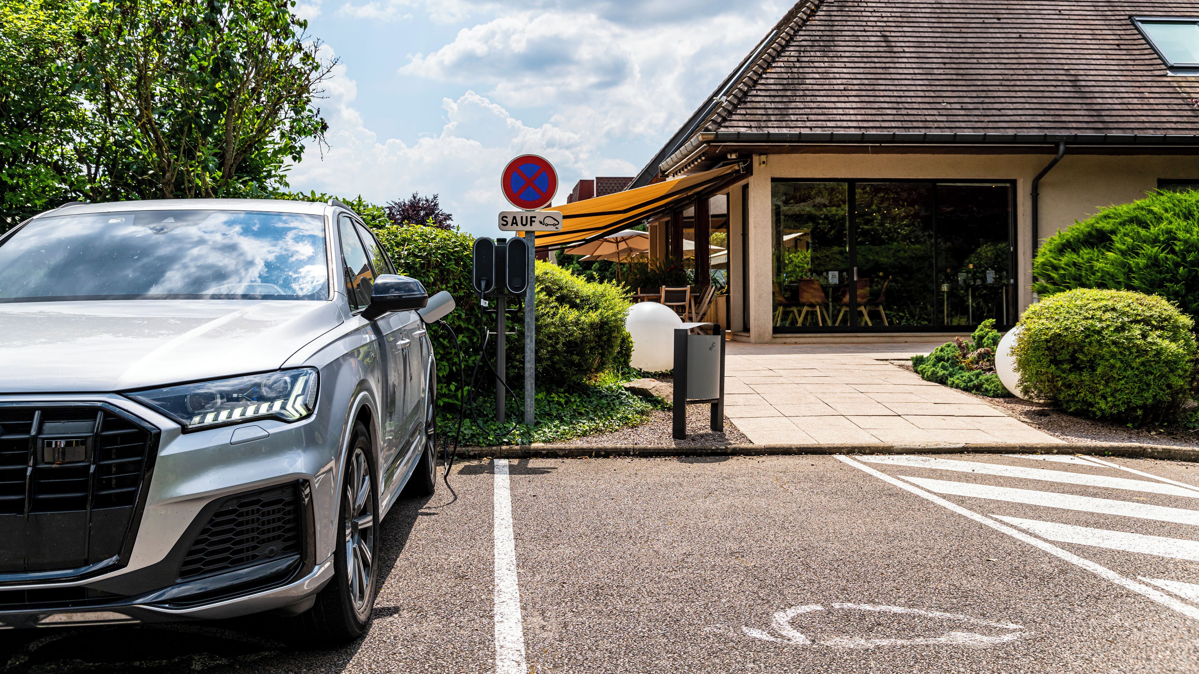 electric vehicle-charging station