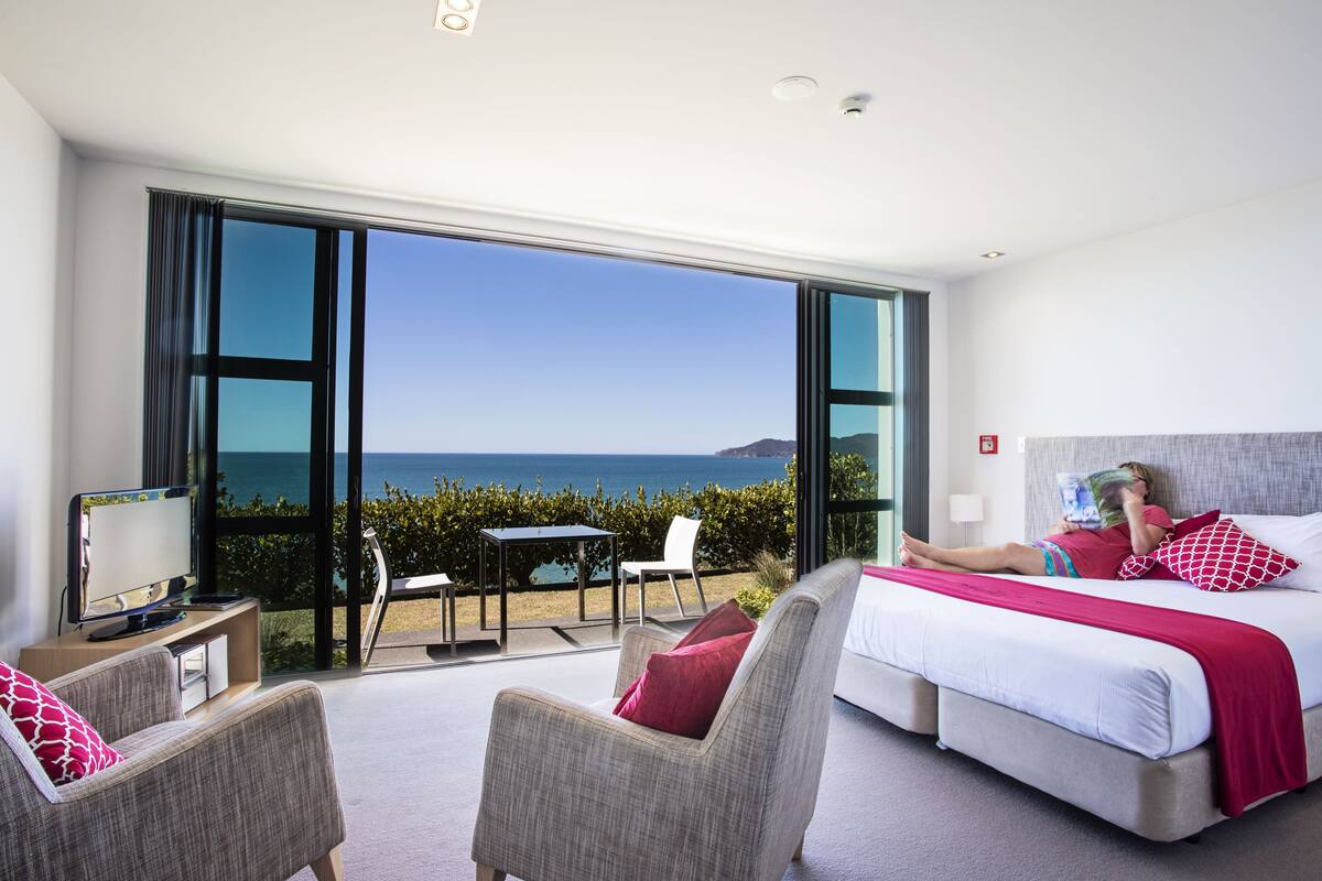 Suite estudio de lujo, vistas al mar | Vistas desde la habitación