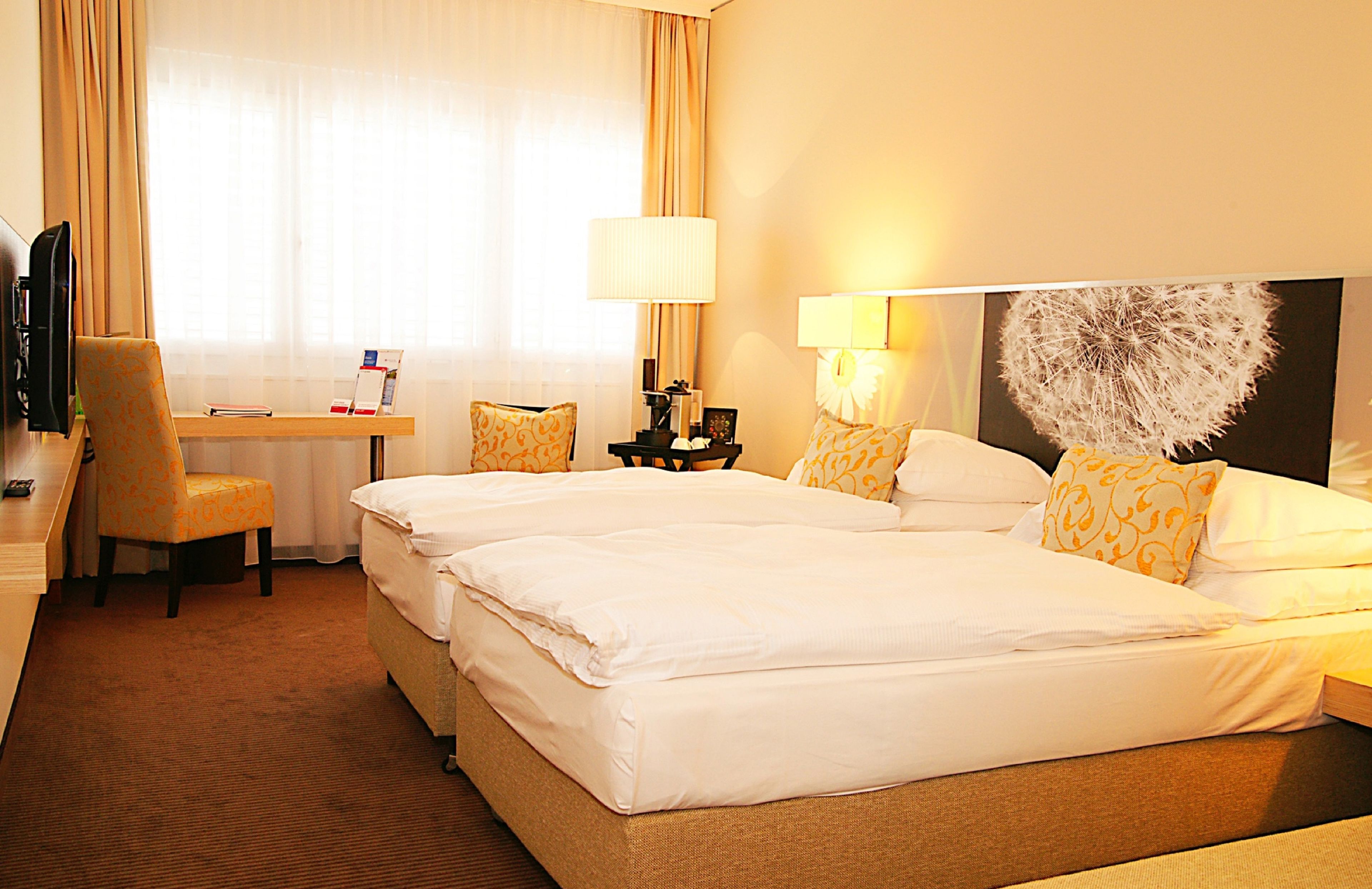 premium bedding, select comfort beds, in-room safe