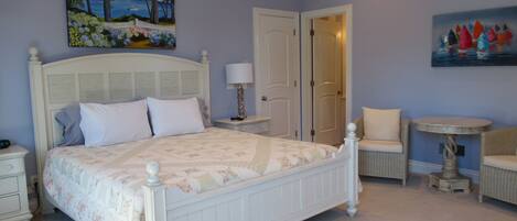 Deluxe kamer, 1 kingsize bed | Uitzicht vanuit de kamer