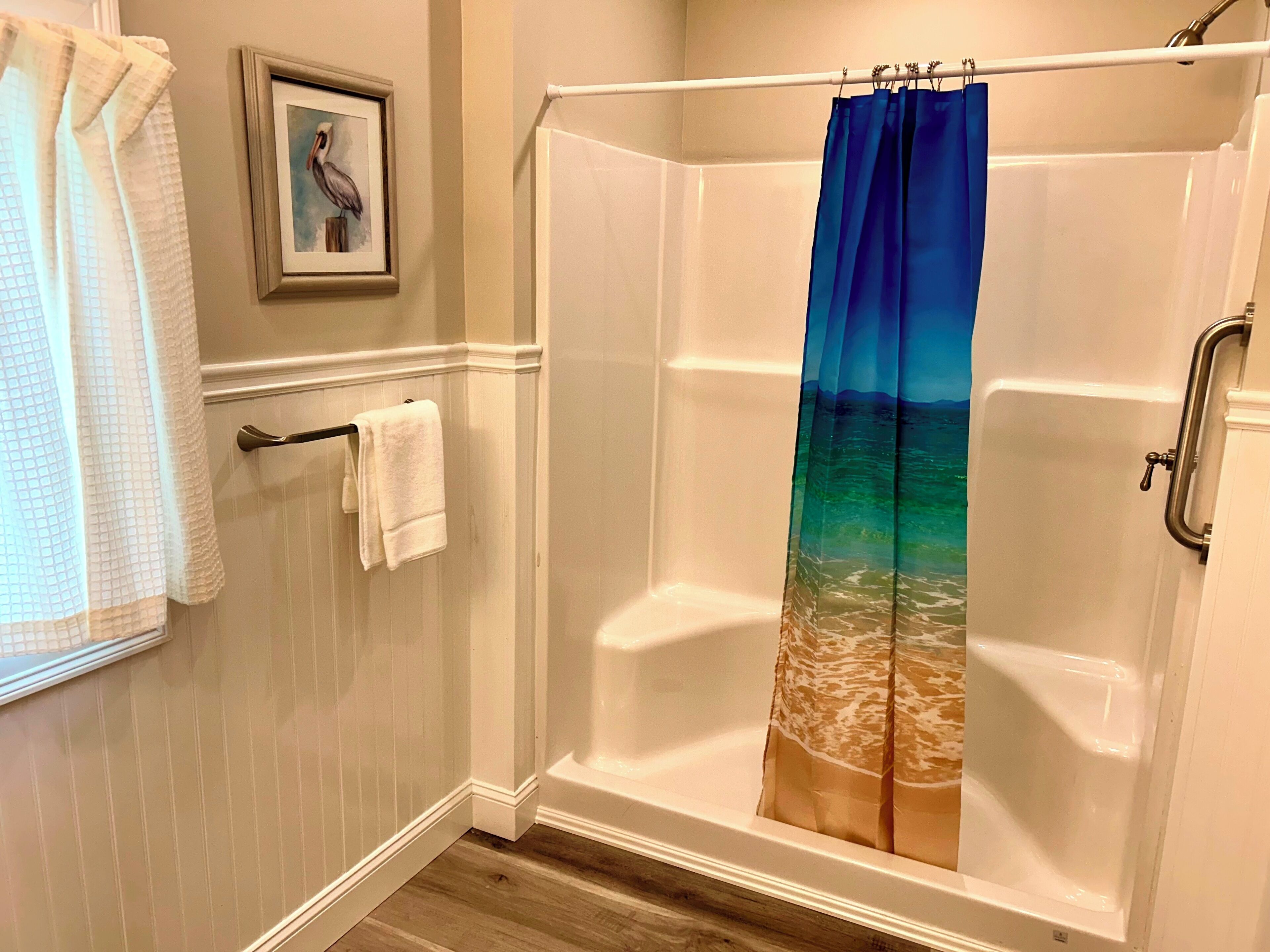 deluxe suite | bathroom | free toiletries, hair dryer, towels, soap