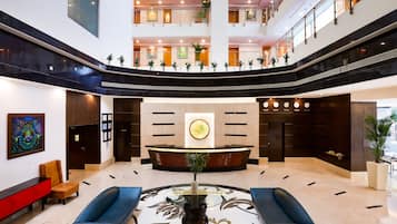 Sitzecke in der Lobby