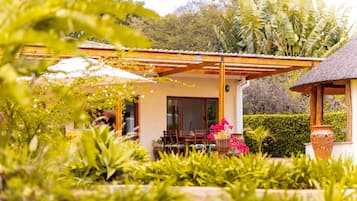 Fachada de la propiedad