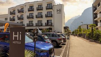 Facciata della struttura