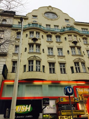 Fassade der Unterkunft