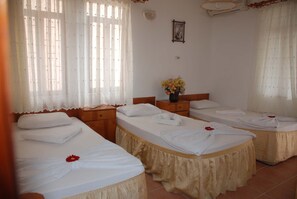 Triple Room, Private Bathroom | Pillowtop beds, free WiFi, bed sheets - Ani Pension (Kas)