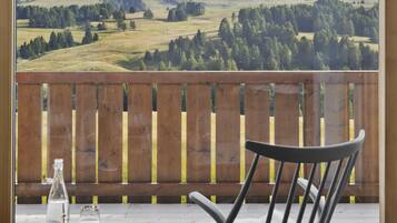 Blick von der Unterkunft