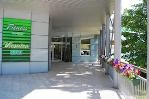Entrada al alojamiento