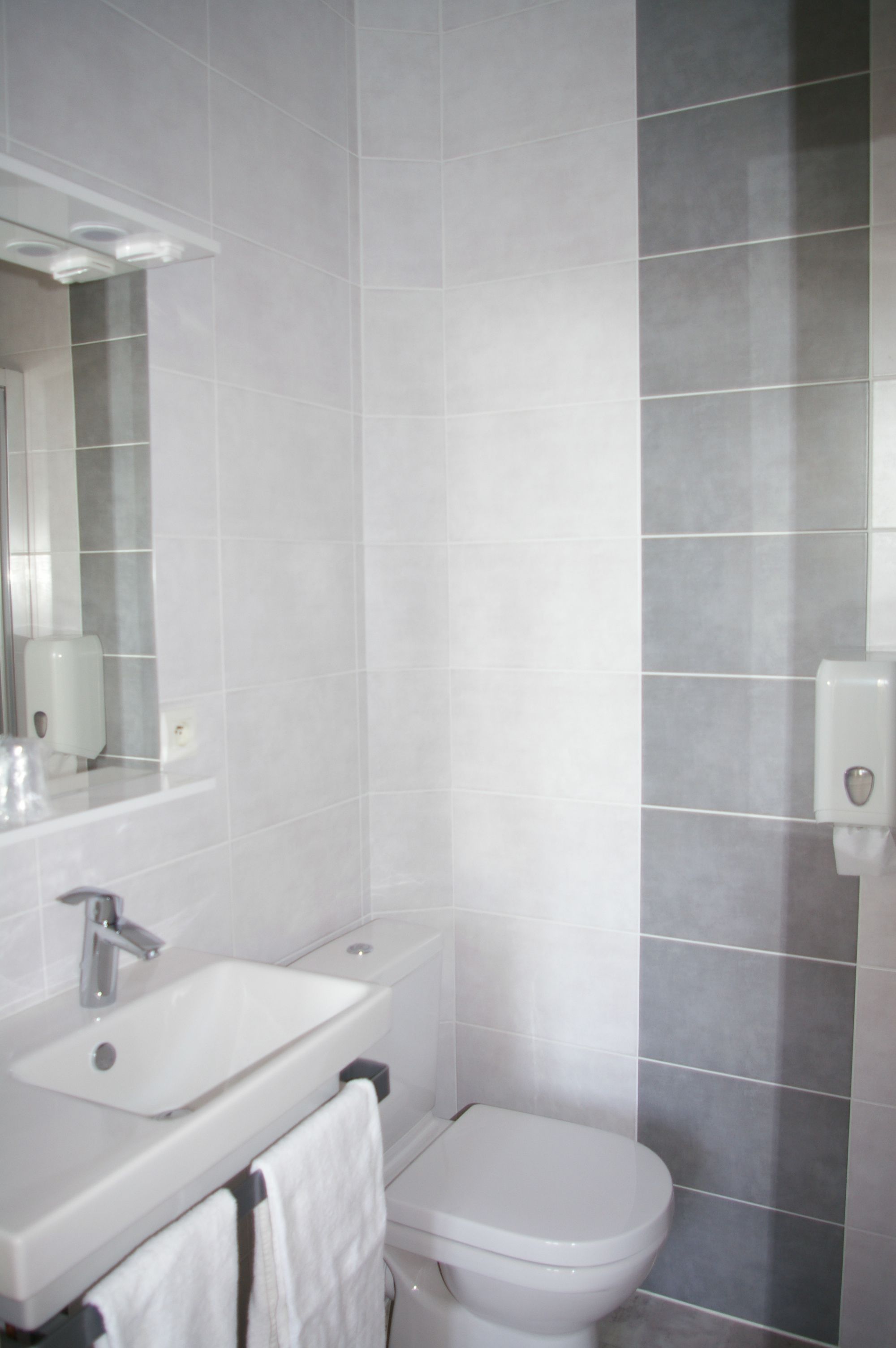 single room | bathroom | hair dryer, towels