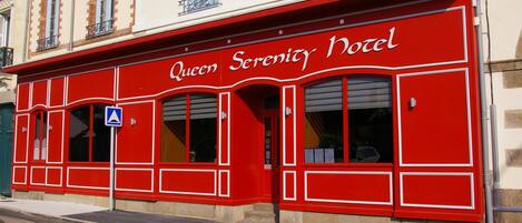 Façade de l’hébergement