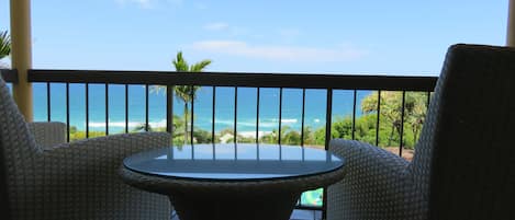 Appartamento, 2 camere da letto, vista oceano | Balcone