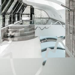Sauna seca, banheira de hidromassagem, sauna a vapor, aromaterapia