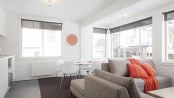 One Bedroom with Kitchenette | Living area | TV, DVD player