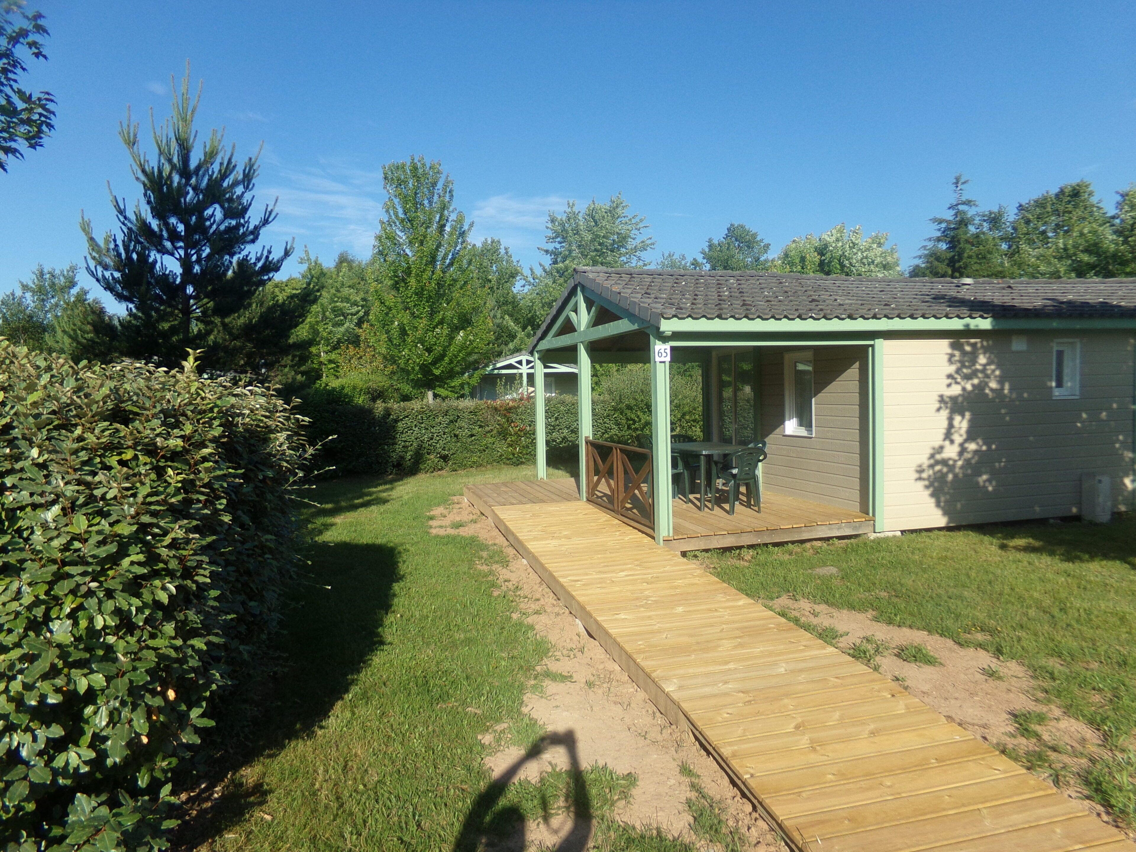 Standard Chalet, 2 Bedrooms, Mobility Accessible, Garden View | Terrace/patio