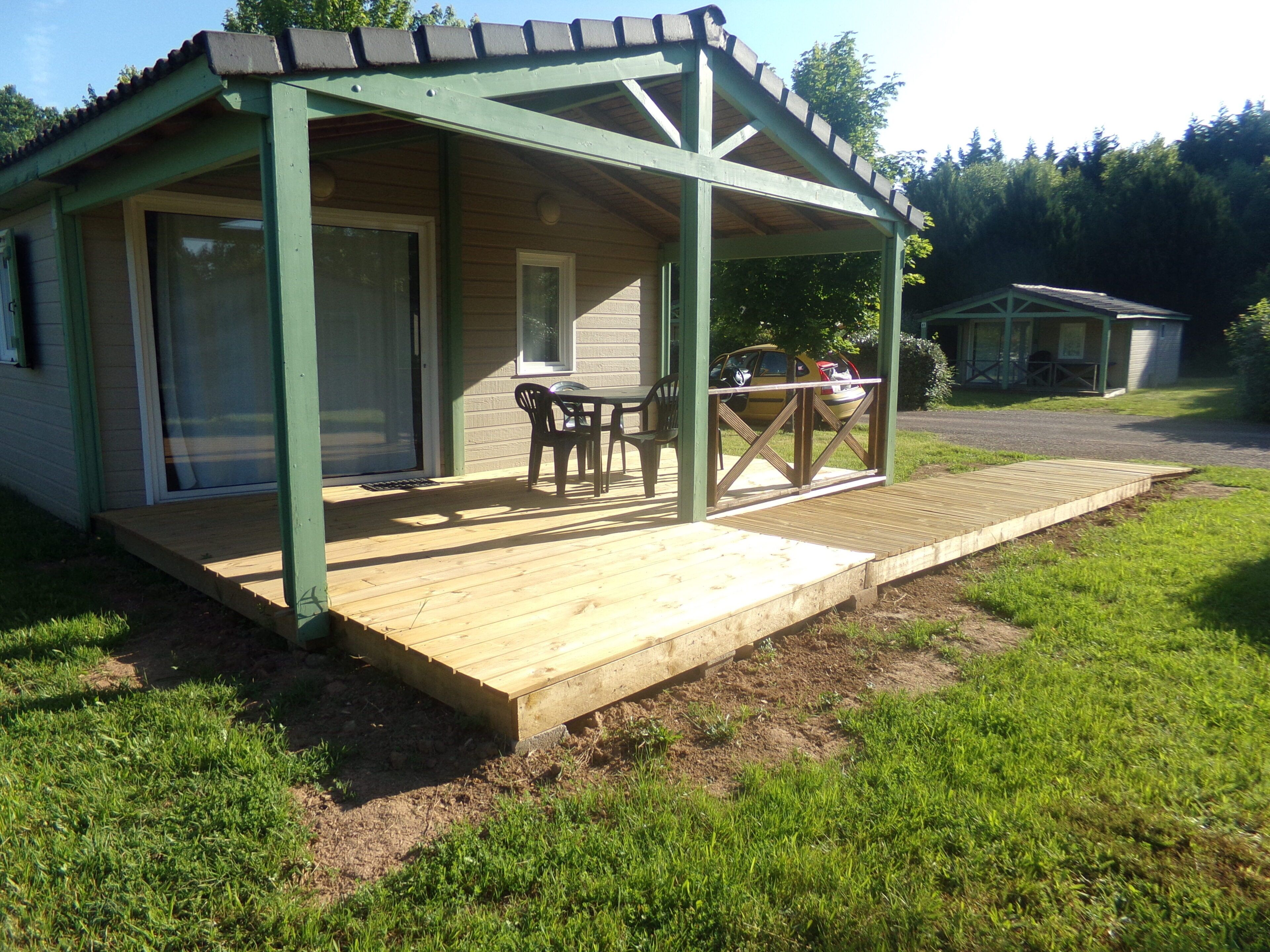 Standard Chalet, 2 Bedrooms, Mobility Accessible, Garden View | Terrace/patio
