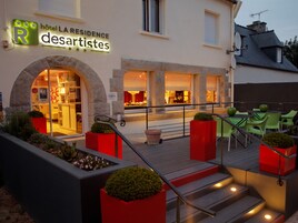 Entrée de l’hébergement