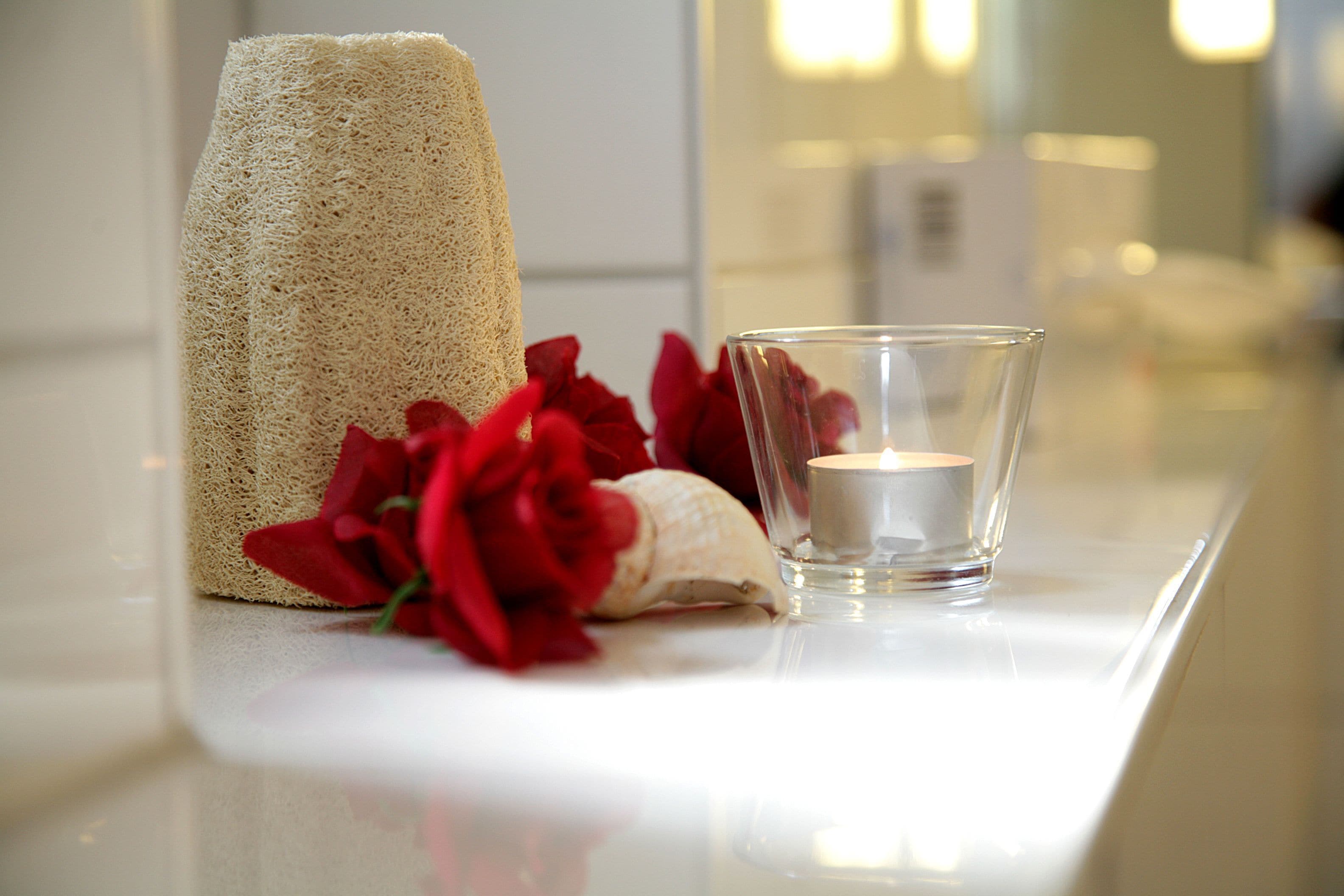 shower, hair dryer, bathrobes, towels