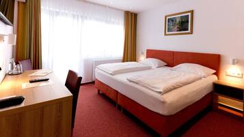 1 habitación, ropa de cama de alta calidad y colchones con pillow-top