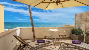 Suite Junior, terrasse, vue mer