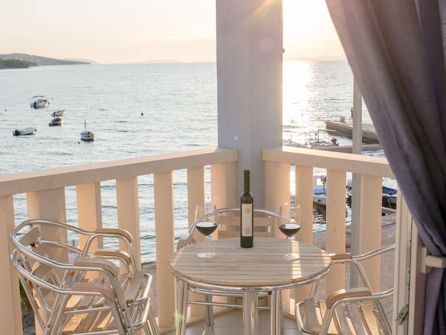 Apartment, 2 Bedrooms, Balcony, Sea View (for 5 people) | Beach/ocean view