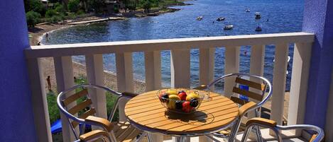 Apartment, 2 Bedrooms, Balcony, Sea View | Balcony