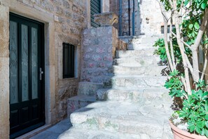 Façade de l’hébergement